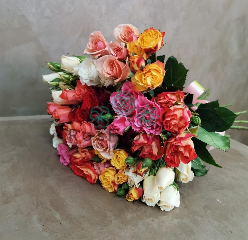 Букет цветов из: Розы в Никольске