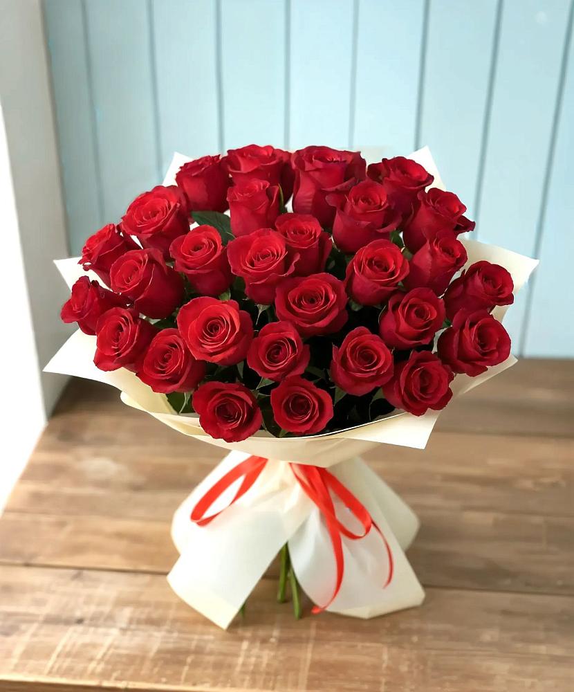 Букет 29 Красных роз в Никольске