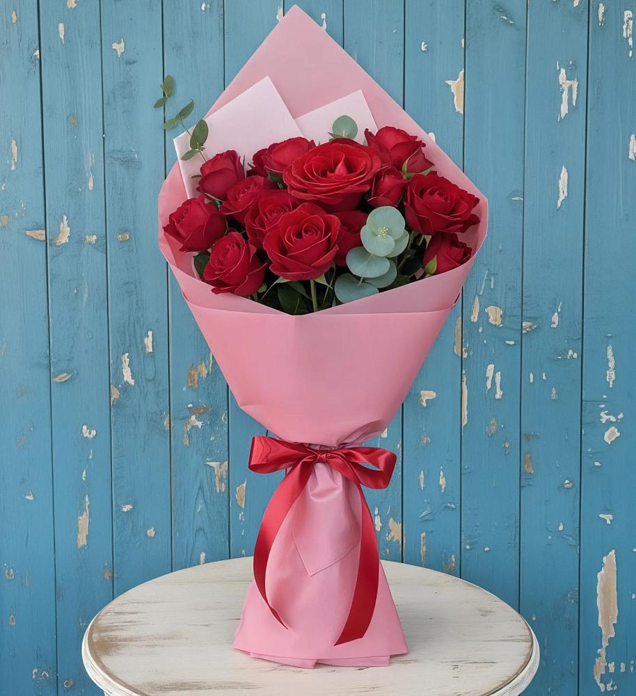 Букет цветов из: Розы в Никольске