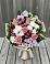 Букет цветов из: Альстромерии, Гвоздики, Розы и Хризантемы в Никольске