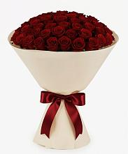 Букет 101 Бордовая роза Блэк Бакарра в Никольске