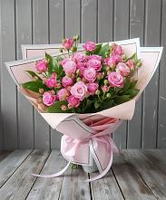 Букет Розовый кустик в Никольске