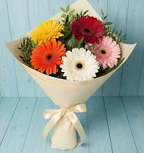 Букет цветов из:  Герберы в Никольске