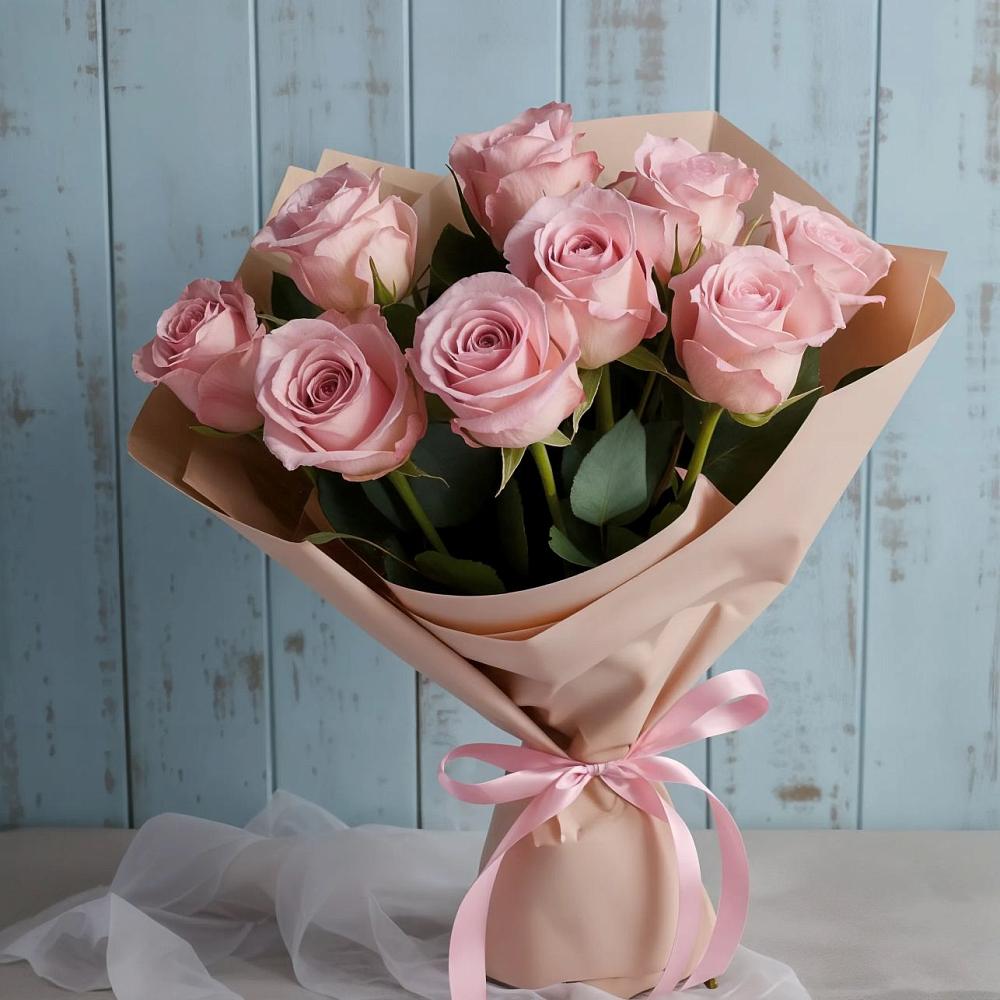 Букет цветов из: Розы в Никольске