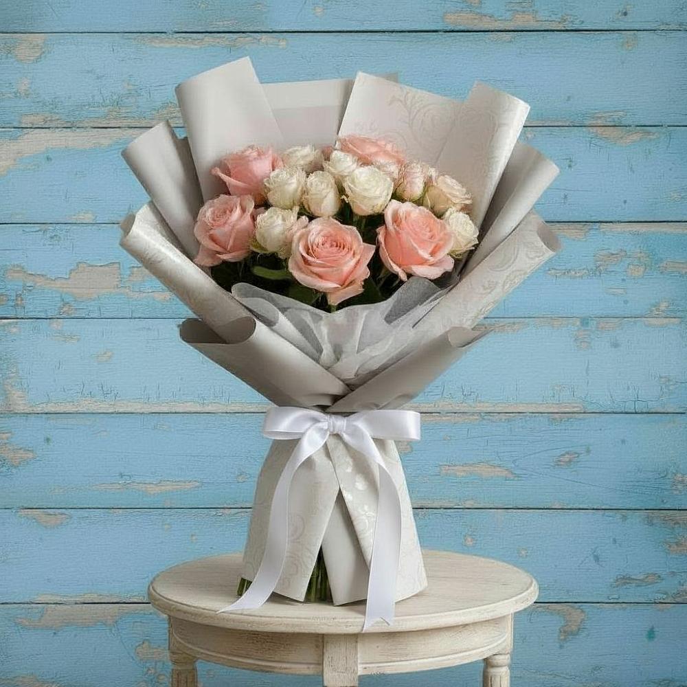 Букет цветов из: Розы в Никольске