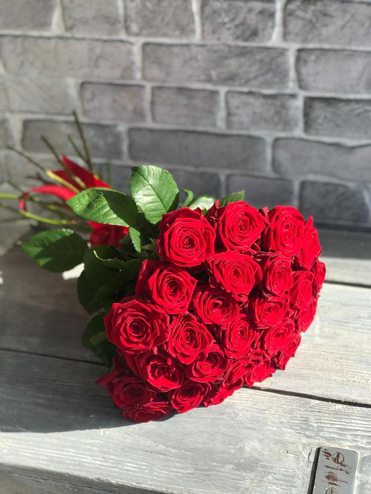 Букет Красные розы Фридом в Никольске