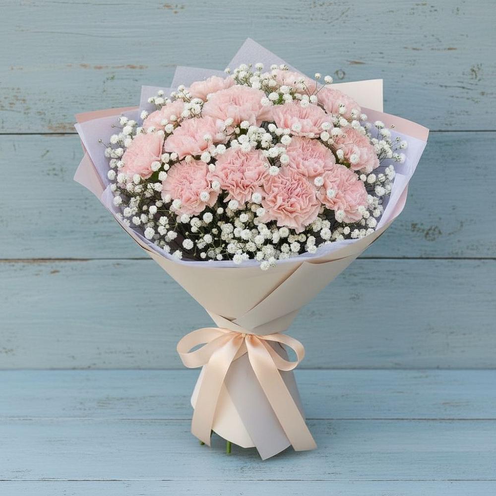 Букет цветов из: Гвоздики в Никольске