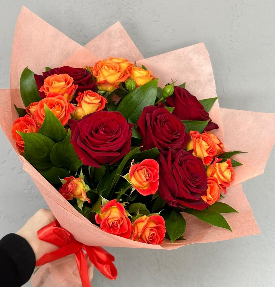 Букет Любовь и восторг в Никольске