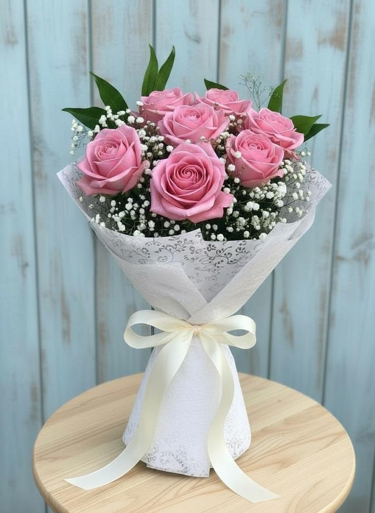 Букет цветов из: Розы в Никольске