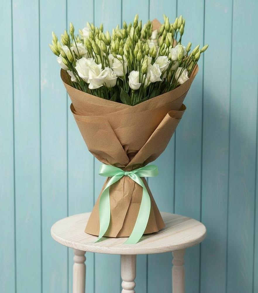 Букет цветов из: Лизиантусы в Никольске