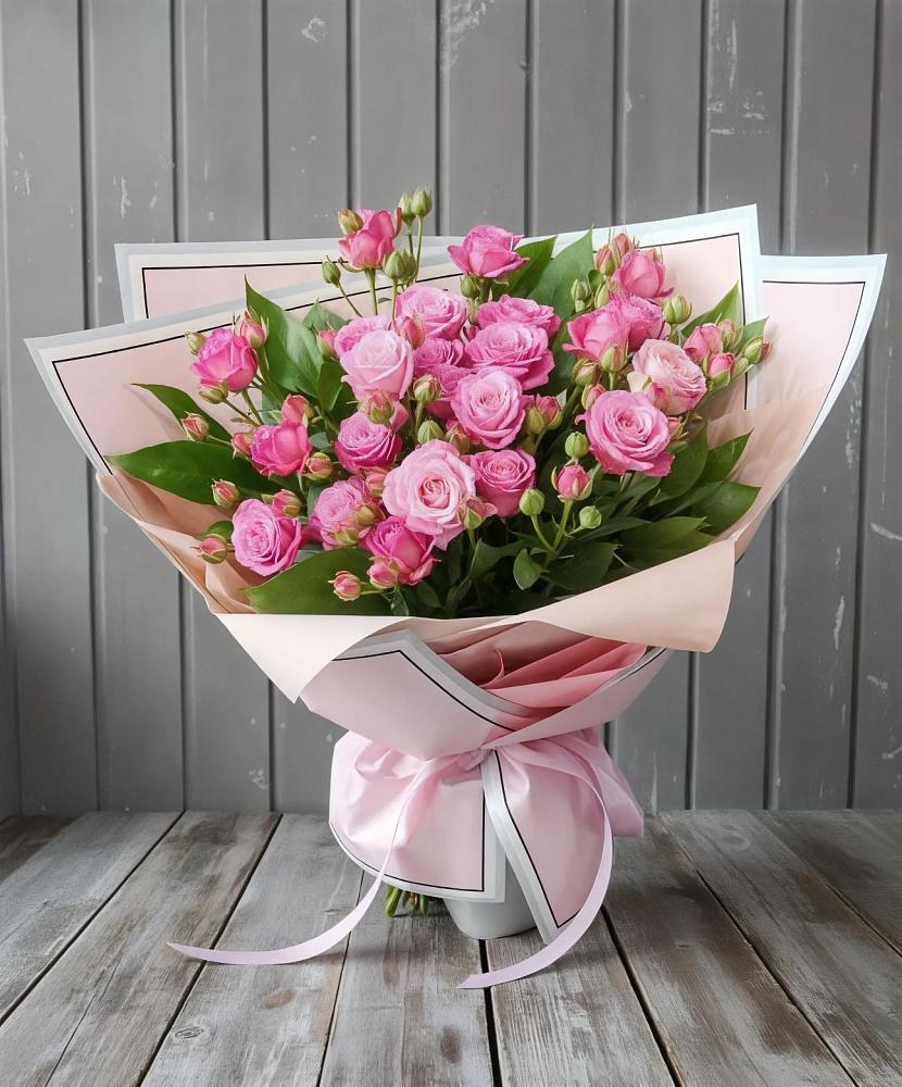 Букет Розовый кустик в Никольске