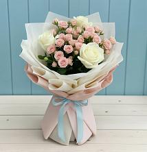 Букет цветов из:  Розы в Никольске