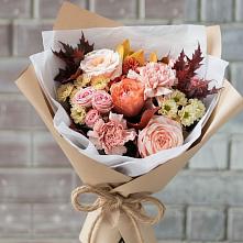 Букет цветов из:  Гвоздики, Хризантемы и Розы #REPLACE_PRED# Никольске