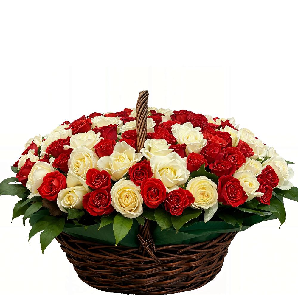 Премиум букет из: Розы в Никольске