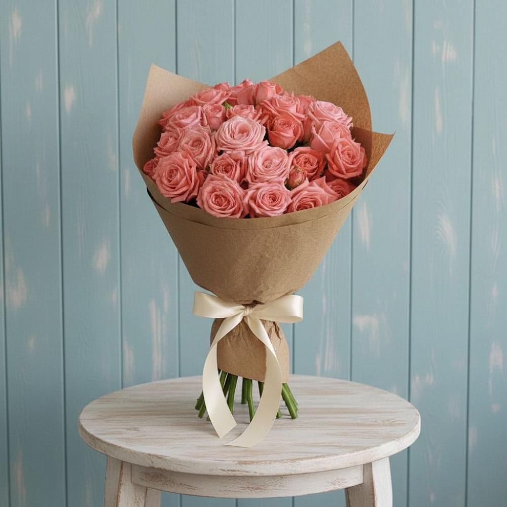 Букет цветов из: Розы в Никольске