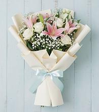 Букет цветов из:  Лилии в Никольске