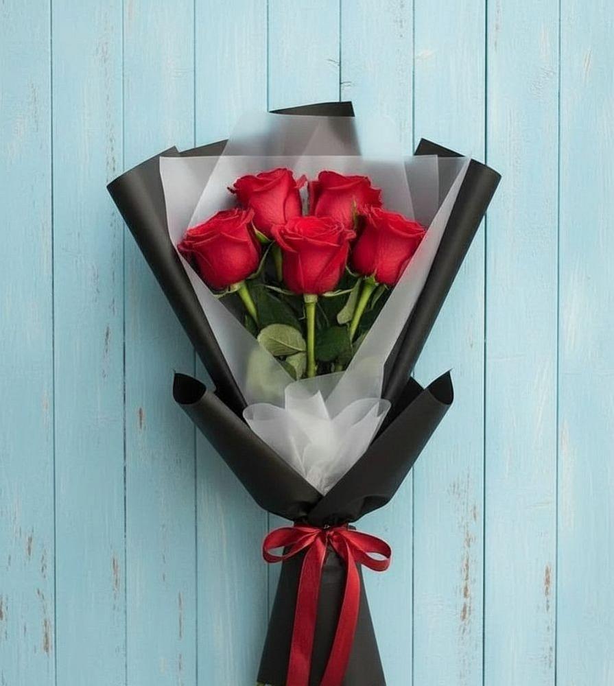 Букет цветов из: Розы в Никольске